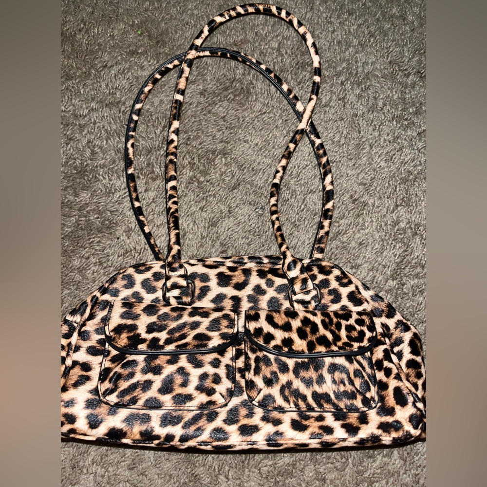 Leopard Print Tote Bag